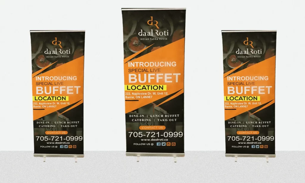 rollup banner stand